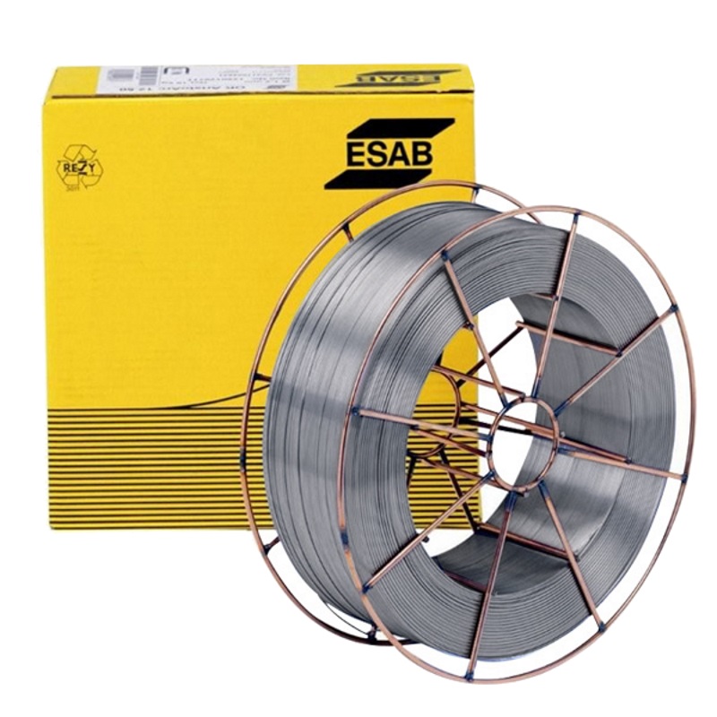 Сварочная проволока Esab OK Autrod 308LSi, нержавеющая, 1,2 мм, 15 кг