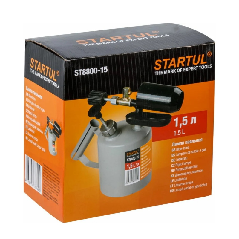 Лампа паяльная Startul ST8800-15, 1.5 л  в Кинешме