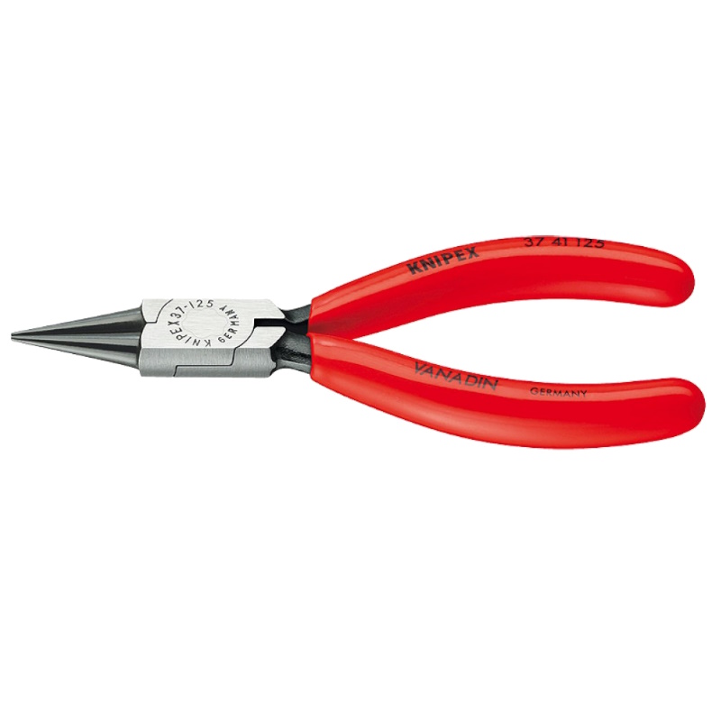 Круглогубцы захватные Knipex KN-3741125 прецизионные 125 мм обливные ручки 4404₽