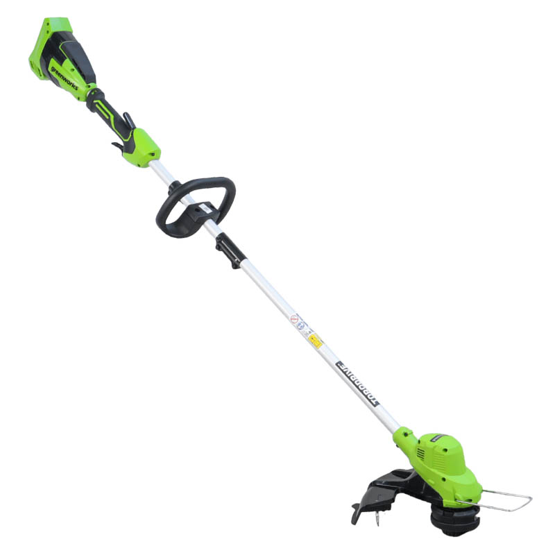 Триммер аккумуляторный Greenworks GD40LT 40V 2112207UB, 38см , с 1 АКБ 4Ач и ЗУ, леска в Твери
