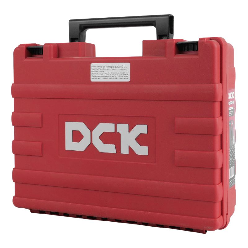 Дрель-шуруповерт Dck TYPE EK KDJZ23-10, аккумуляторная, бесщеточная, 10,8В, 35Нм, 2х2А/ч, кейс в Коврове