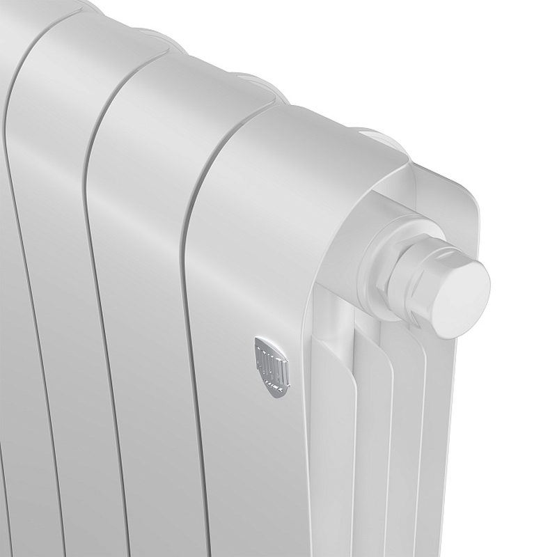 Радиатор биметаллический Royal Thermo Infinity 500 Bianco Traffico VR80 НС-1658377, 12 секций