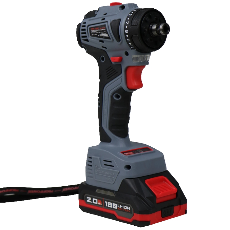 Аккумуляторный бесщеточный шуруповерт со сменными насадками ProfiPower MKBL-18BM E0250 (18В,45Нм,Литий-ионный-2шт,2.0Ач,0,8-10мм,бита,З/У,в кейсе) в Череповце