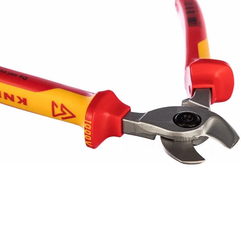 Кабелерез Knipex KN-9516165T VDE, Ø 15 мм (50 мм²), длина 165 мм, хром, 2-комп диэлектрические ручки…2 в Угличе