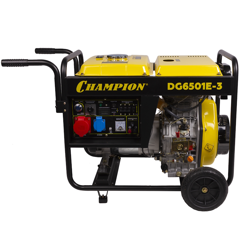 Дизельный генератор Champion DG6501E-3