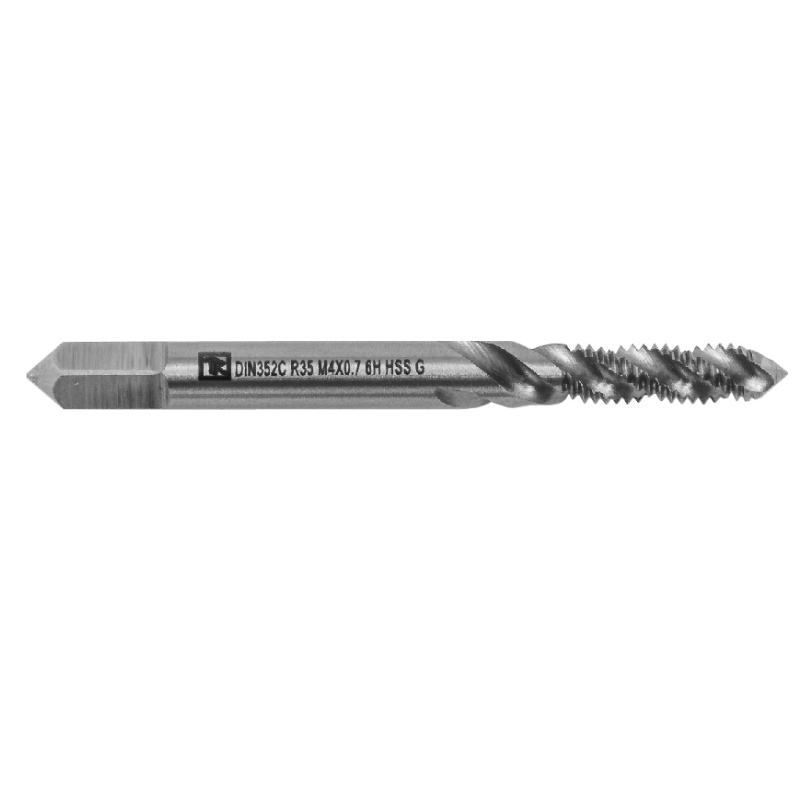 Метчик машинно-ручной T-Drive Thorvik MTG305SF 052852, со спиральной канавкой для глухих отверстий с направляющей в наборе М3х0.5, HSS-G в Твери
