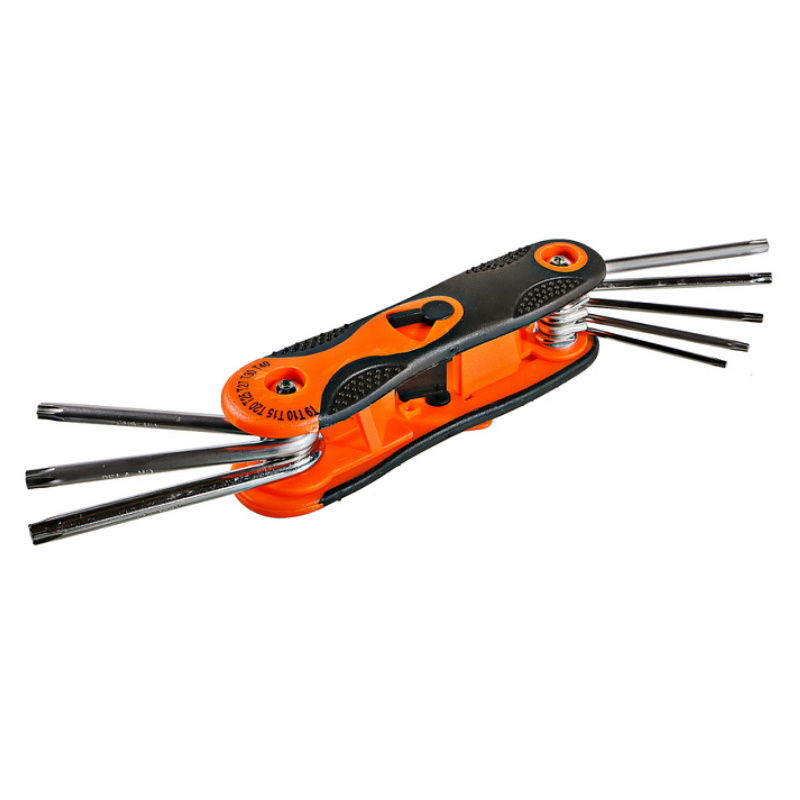 Набор ключей Torx Sturm 1045-04-HS, 8 шт, наконечник звезда, CrV в Муроме
