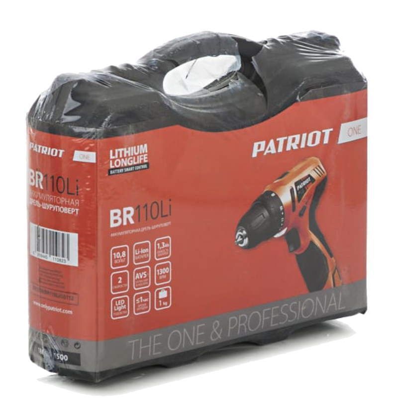 Аккумуляторная дрель-шуруповерт Patriot BR 110Li 180201500 в Кинешме