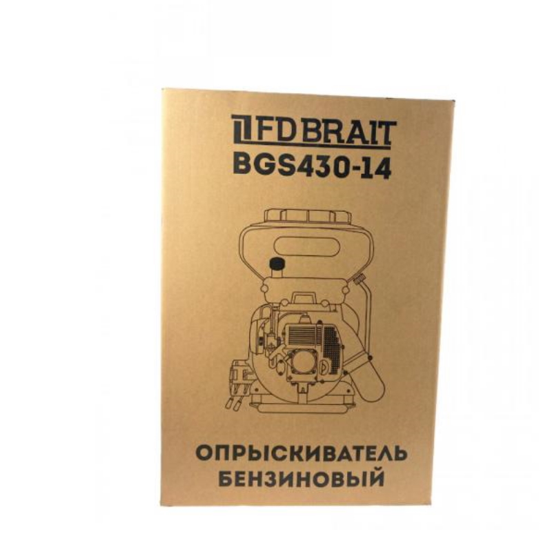 Опрыскиватель ядохимикатов бензиновый Brait BGS430-1 27.01.006.019, бак 14 литров в Переславле