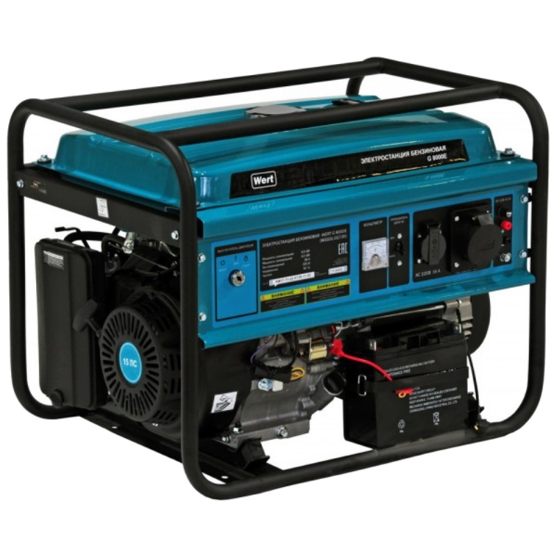 Бензиновый генератор Wert (Elitech) G 8000E, 202170
