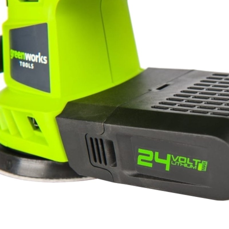 Шлифовальная машина эксцентриковая аккумуляторная Greenworks G24ROS 3100107 (без АКБ и ЗУ) в Угличе