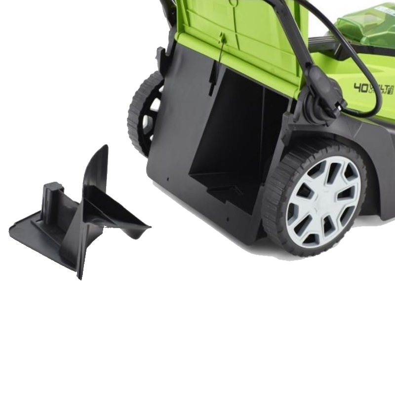 Аккумуляторная газонокосилка Greenworks G40LM35K4 (40В, 35см, ЗУ, мягкий травосборник)