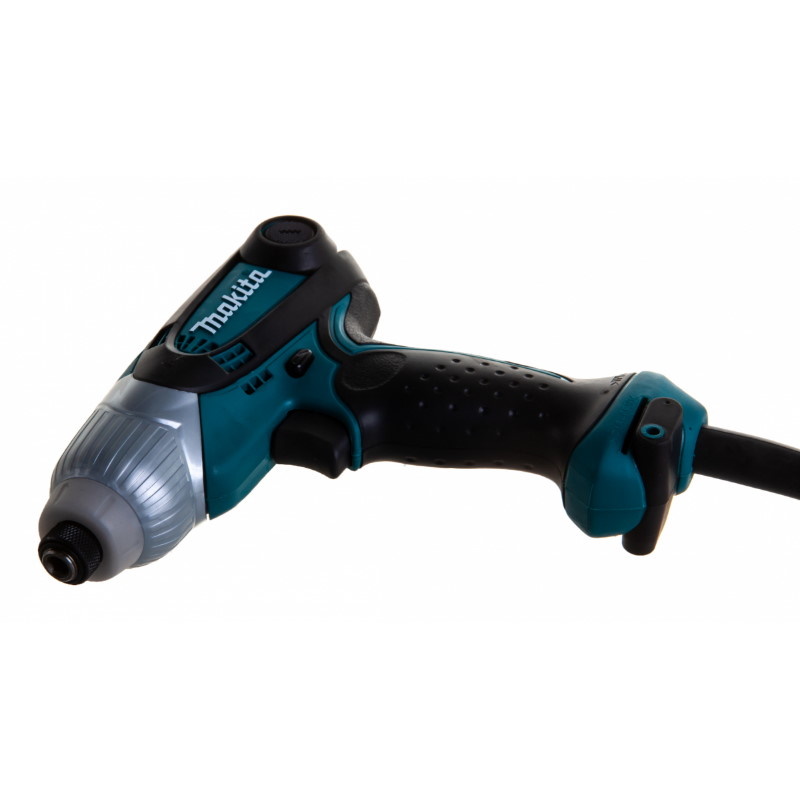 Сетевой ударный винтоверт Makita TD0101 (бытовой, макс 3200 ударов/мин, крутящий момент 100 нм, мощность 230 вт)