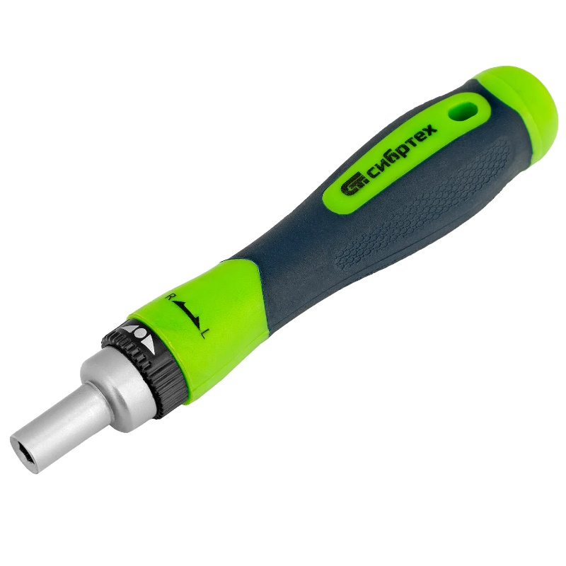 Отвертка реверсивная для точных работ Сибртех 13370, 32 пред., PH + SL + PZ + Torx + Hex + TT, CrV, 2к рукоятка в Переславле