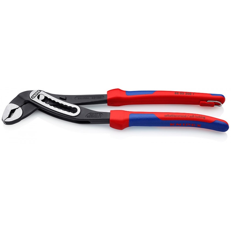 Клещи переставные Knipex Alligator KN-8802300T зев 70 мм, длина 300 мм, фосфатированные, 2-комп ручки в Туле