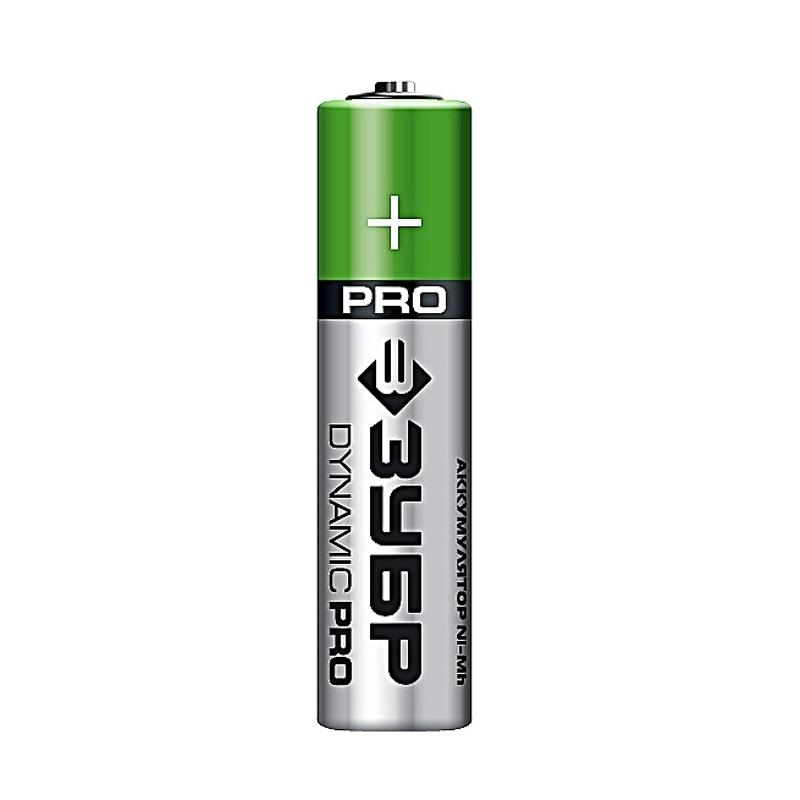 Аккумуляторы Зубр "Dynamic Pro" (ААА, Ni-Mh, 2 шт.) 59271-2C_z01 в Рыбинске