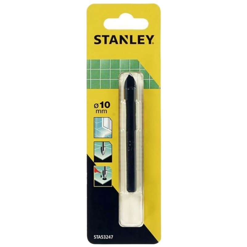Сверло по плитке, стеклу Stanley STA53247-QZ, 10x98 мм