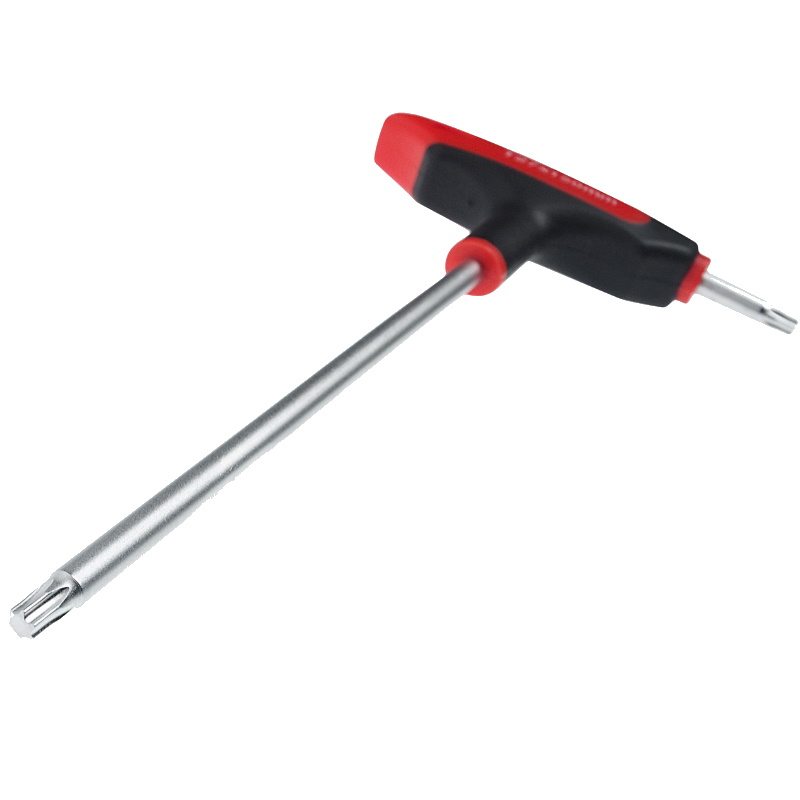 Двусторонний ключ JTC JTC-784827, TORX, с отверстием и Т-образной рукояткой, T27H в Муроме