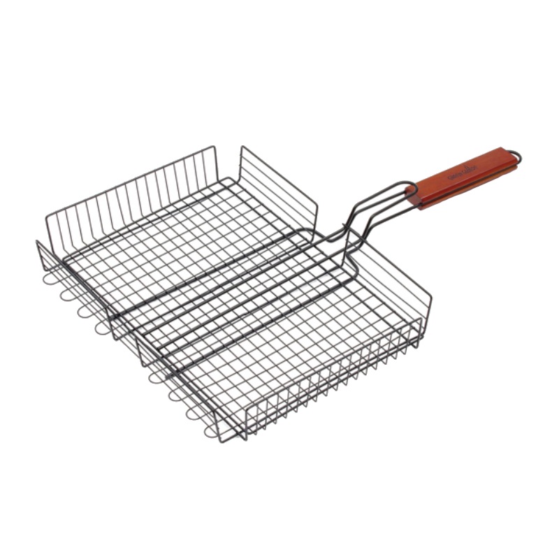 Двойная объемная решетка-гриль антипригарная Green Glade 7001, 40х31х5 см во Владимире