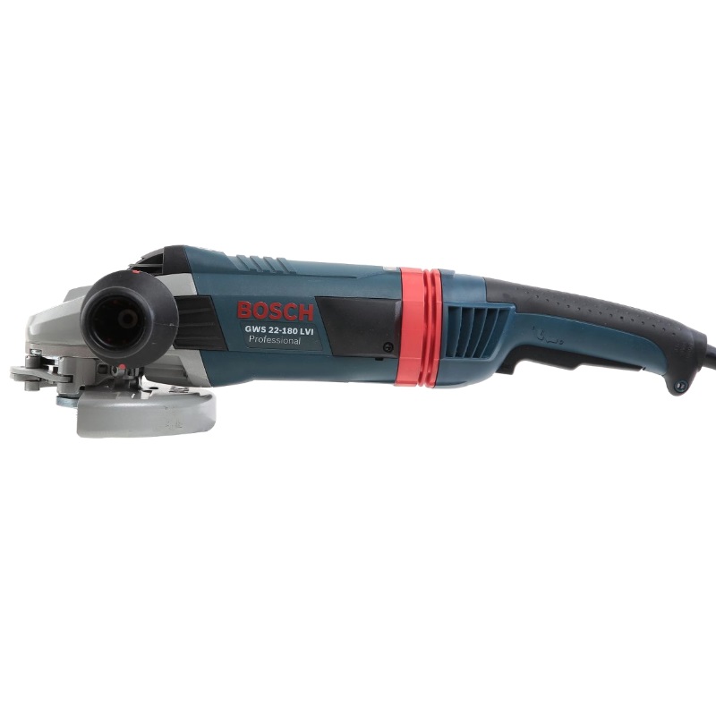 Угловая шлифмашина (болгарка) Bosch GWS 22-180 LVI 0.601.890.D00, 180 мм, 2200 Вт, плавный пуск в Туле