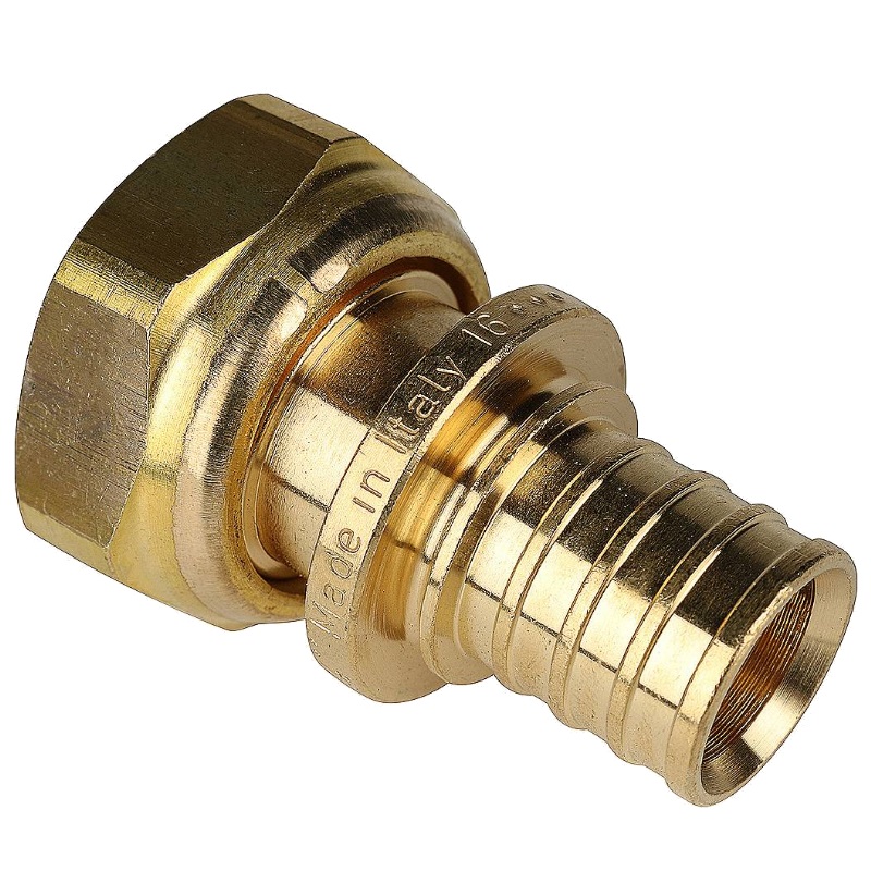Переходник с накидной гайкой Stout SFA-0019-002034, 20xG, 3/4",  для труб из сшитого полиэтилена аксиальный в Иваново