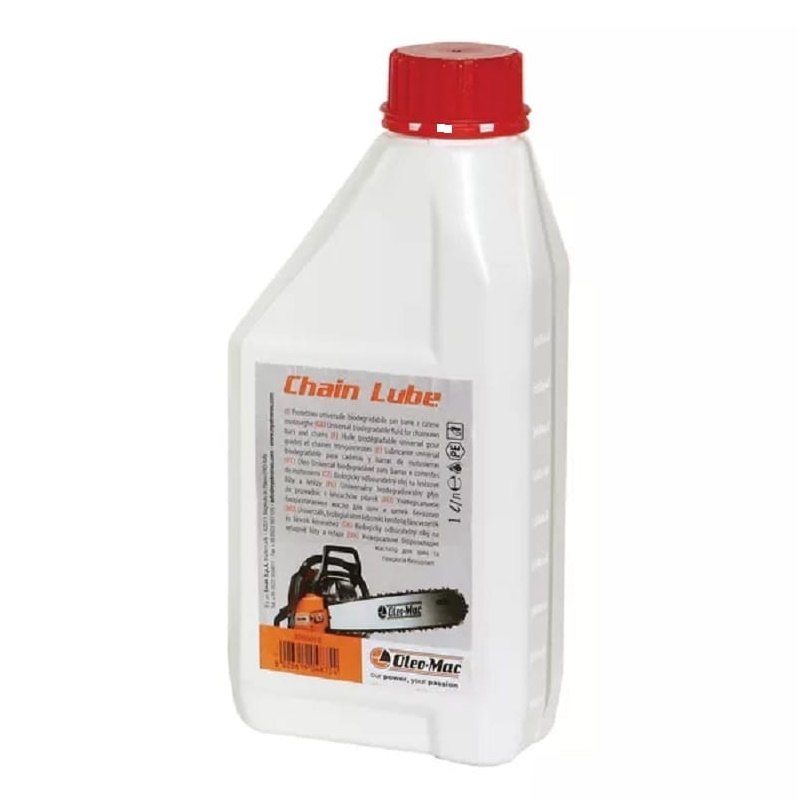 Масло для цепей Oleo-Mac CHAIN LUBE, биоразлагаемое 1 л.