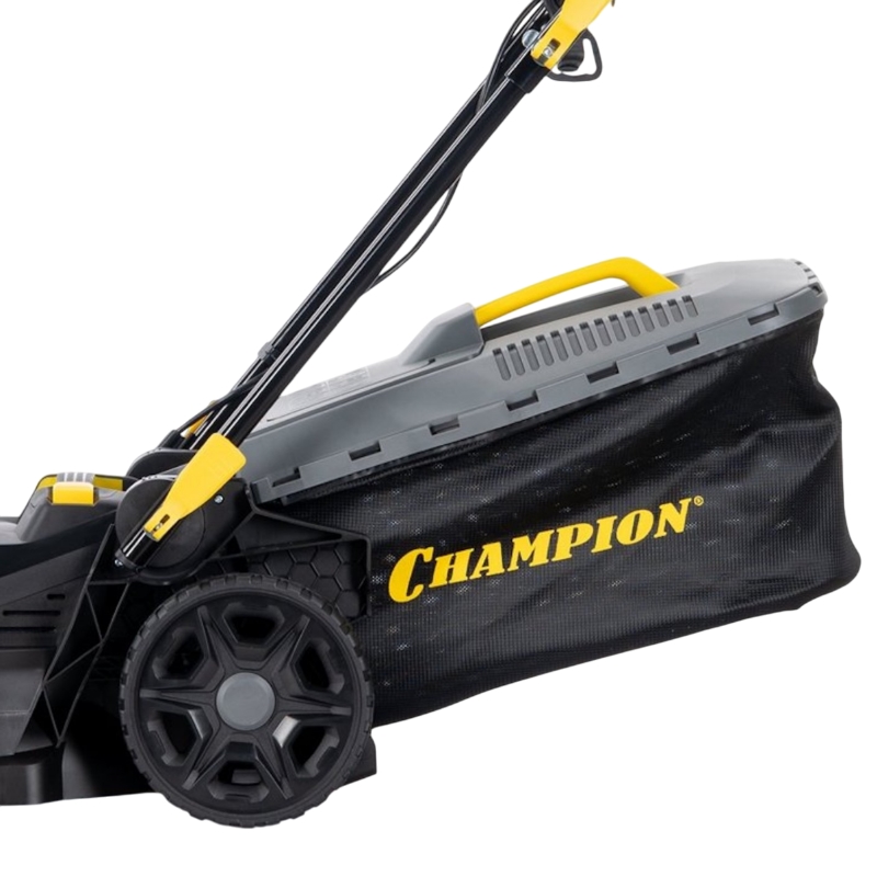 Газонокосилка электрическая Champion EM4419, 1,9 кВт, травосборник, 40л, ширина 440мм, 25-75мм, 17кг в Муроме