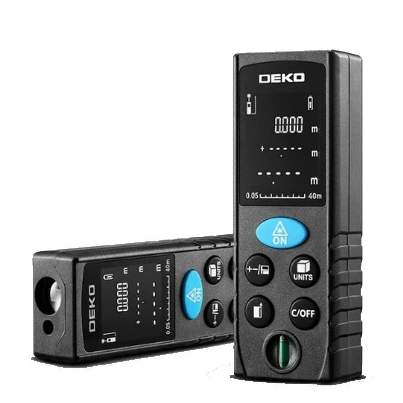 Дальномер лазерный для дома Deko LRD110-40m 065-0205-1 (точность ±2 мм)