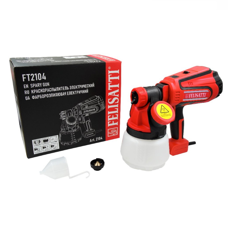 Краскораспылитель электрический Felisatti FT2104 2104, 750  в Костроме