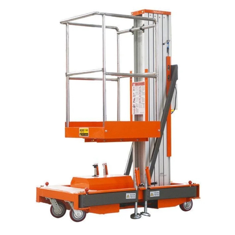Подъемник мачтовый аккумуляторный Tor GTWY12-200S DC 1015941, 200кг, 12/14м в Угличе