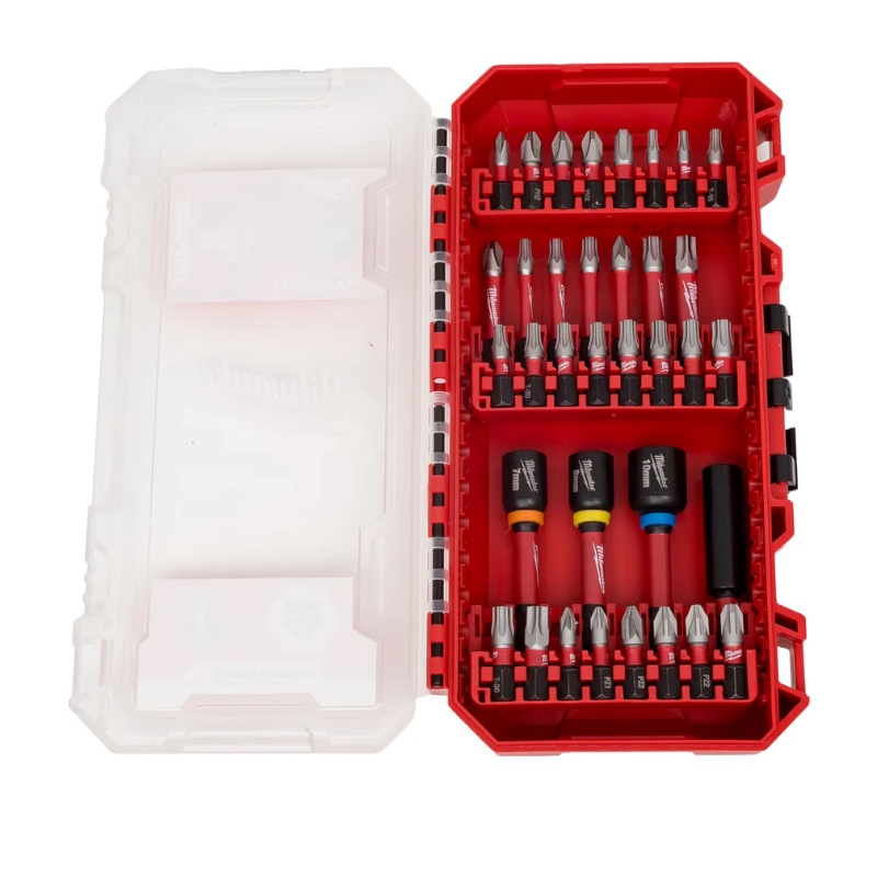Биты набор Milwaukee SHOCKWAVE GEN III 4932492003, 35 шт., в пластиковом кейсе в Иваново
