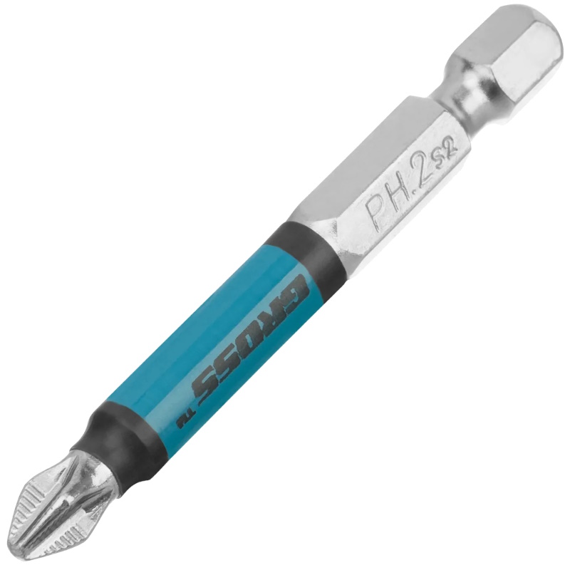 Набор бит Gross 11300 PH2х60, сталь S2, 10 шт. в Ярославле