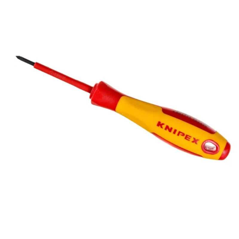 Отвёртка Knipex KN-982500, VDE Pozidriv PZ0 x 60 мм, длина 162 мм, диэлектрическая в Кинешме