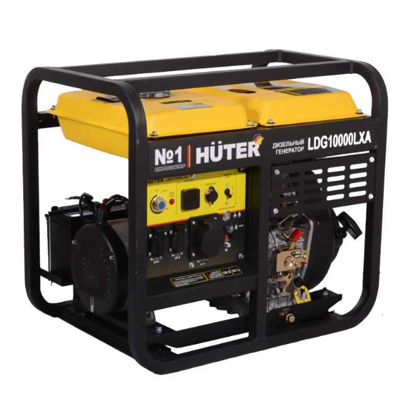 Дизельный генератор Huter LDG 10000LXА, 64/2/9 в Туле