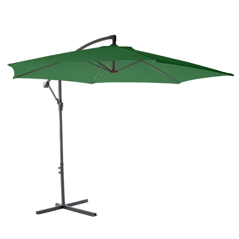 Зонт садовый Green Glade 6004 зеленый, диаметр 291 см в Кинешме