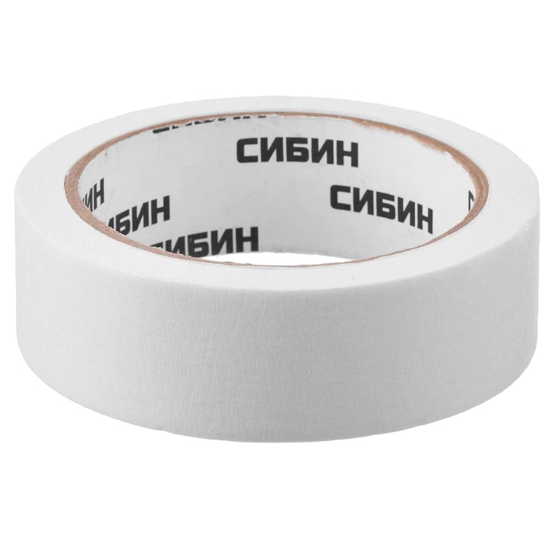 Малярная лента Сибин 12111-30_z01 креповая 30 мм х 25 м 82₽