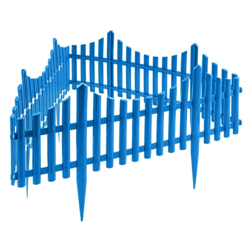 Забор декоративный Palisad "Гибкий" 65019, 24х300 см, голубой в Кинешме