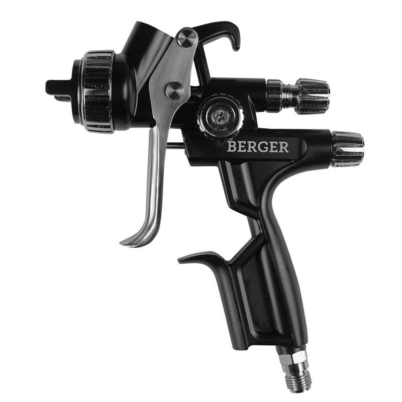 Краскопульт пневматический Berger BG1390 ГОЛЬД LVMP 13 мм внешняя резьба 14 06 л