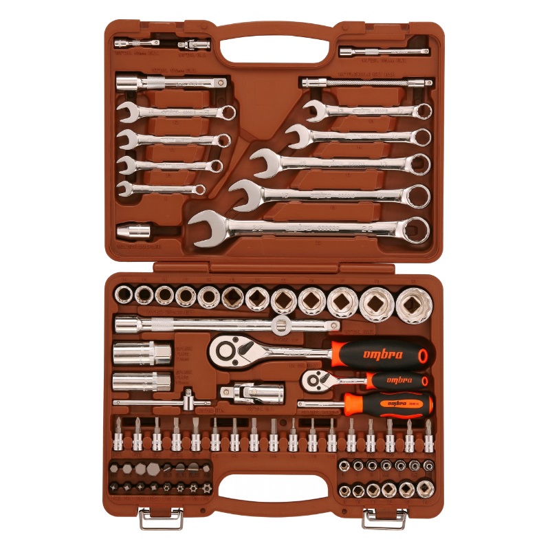 Набор инструментов для автомобиля Ombra OMT82S12 82 предмета