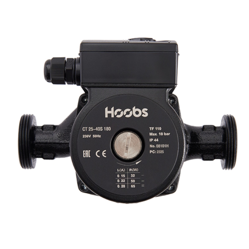 Насос циркуляционный Hoobs CT 25-40S 180 08101H, с гайками в Ярославле