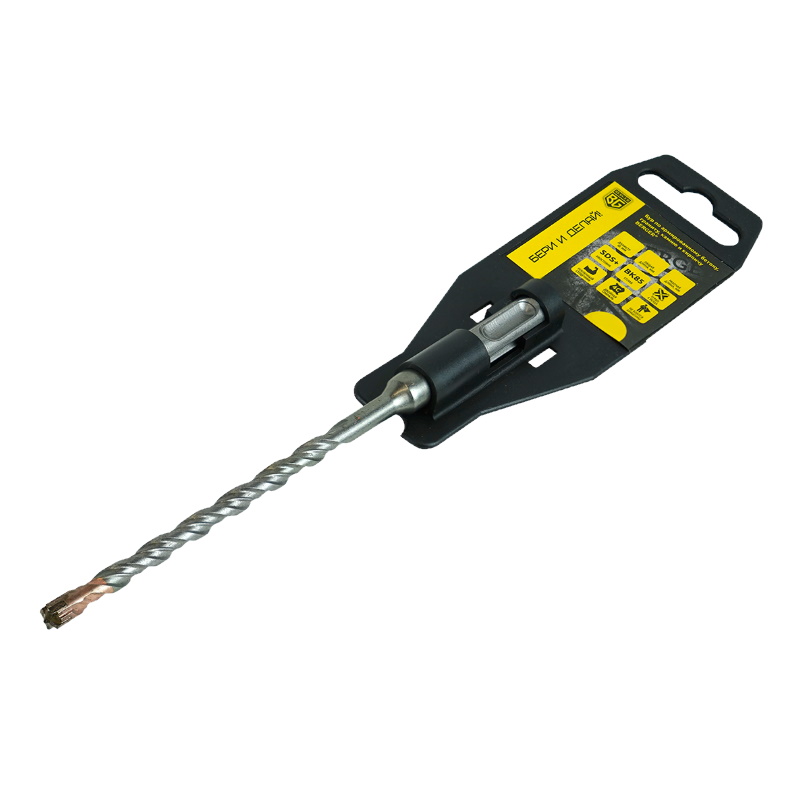 Бур по армированному бетону Berger BG1893 SDS turbo 6х160х110 мм 178₽