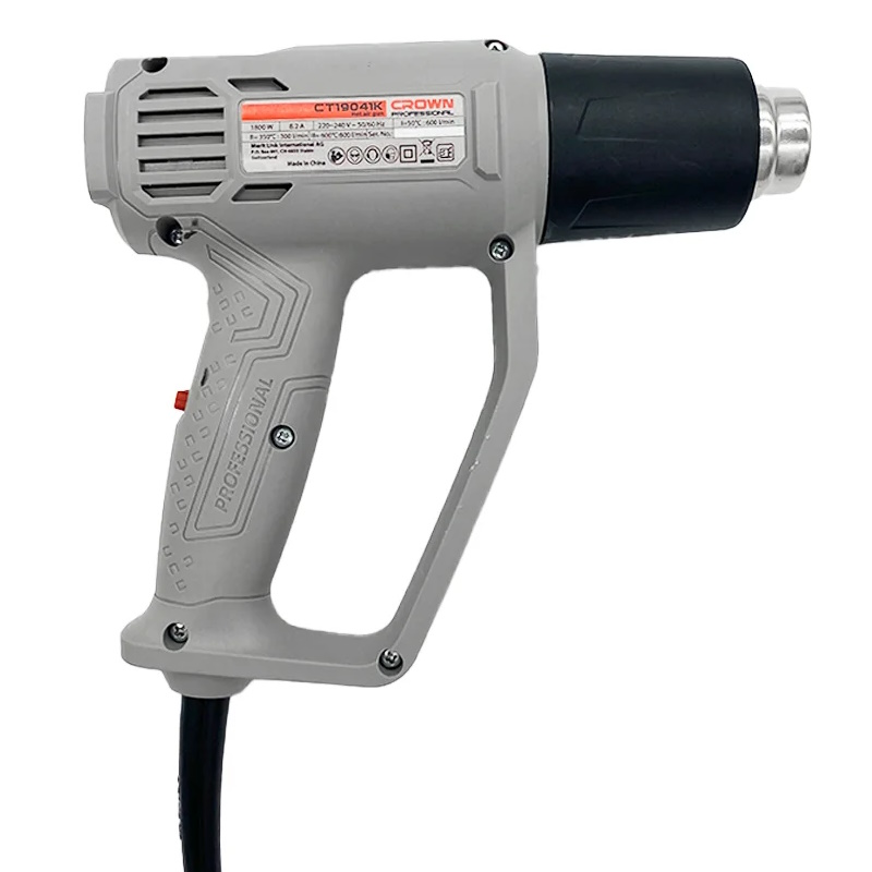 Фен Crown CT19041K, 1800Вт, 50/350/600 °C, 600/300/600 л/мин, 0.58 кг в Коврове
