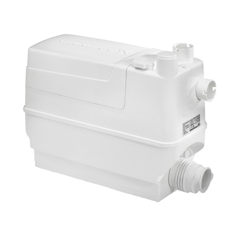 Санитарный насос для кухни Grundfos Sololift 2 C3 (установка горизонтальная: 0.64 кВт)