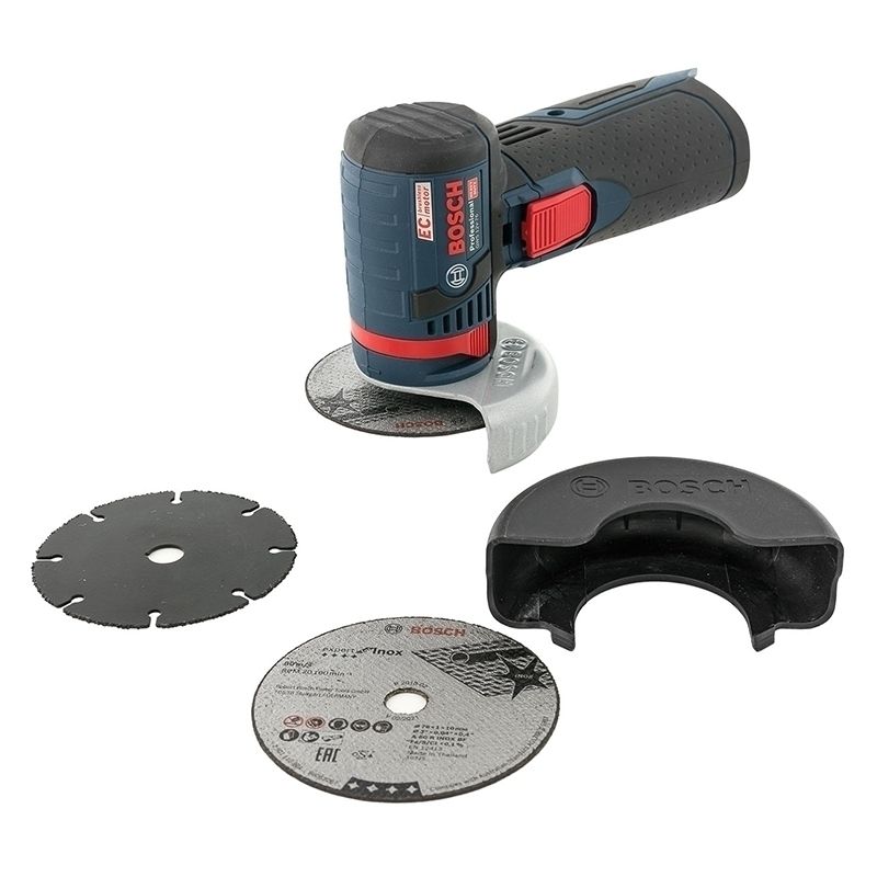 Угловая шлифмашина (болгарка) аккумуляторная Bosch GWS 12V-76 0.601.9F2.00B, 76 мм, 12 В, в кейсе в Угличе