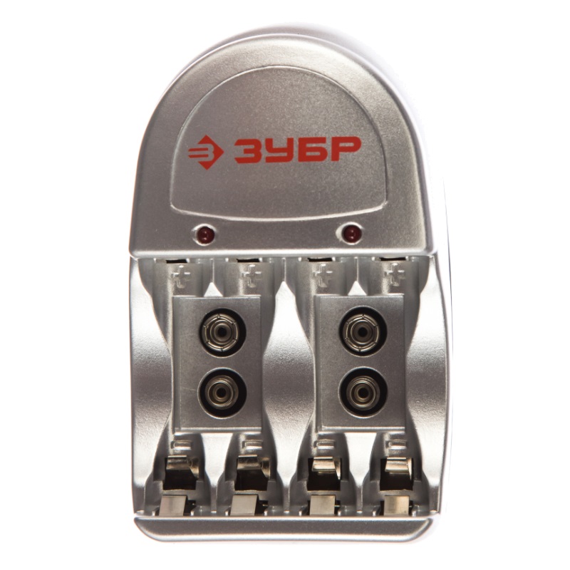 Зарядное устройство Зубр для никель-металлгидридных (Ni-Mh) аккумуляторов, 4хААА/АА 59233-4