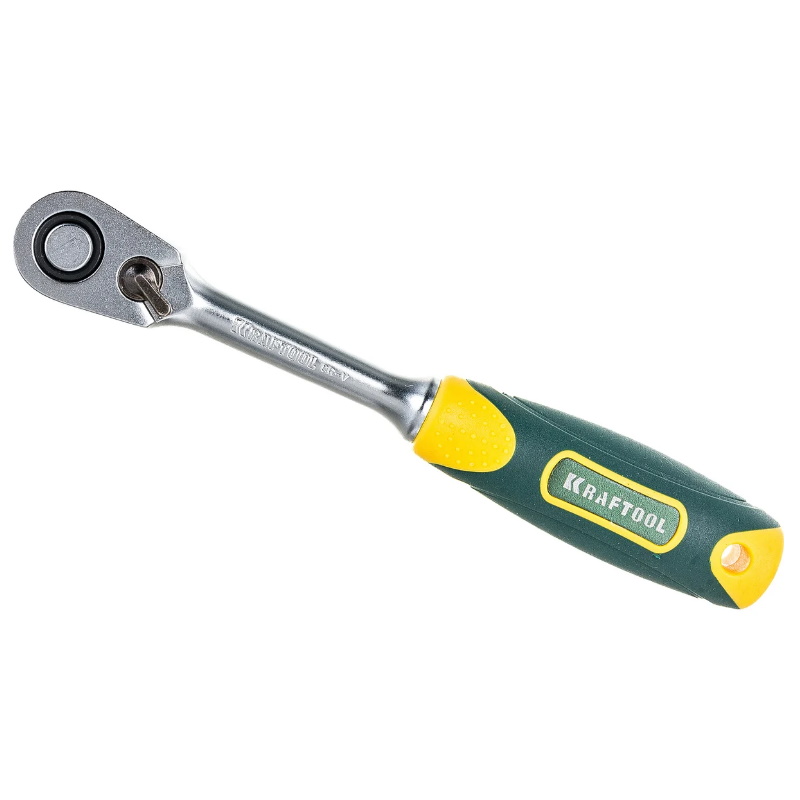 Трещотка для торцовых головок Kraftool "Pro" 27794-1/4_z02, Сr-V сталь, 60 зубцов, 1/4"  в Кинешме
