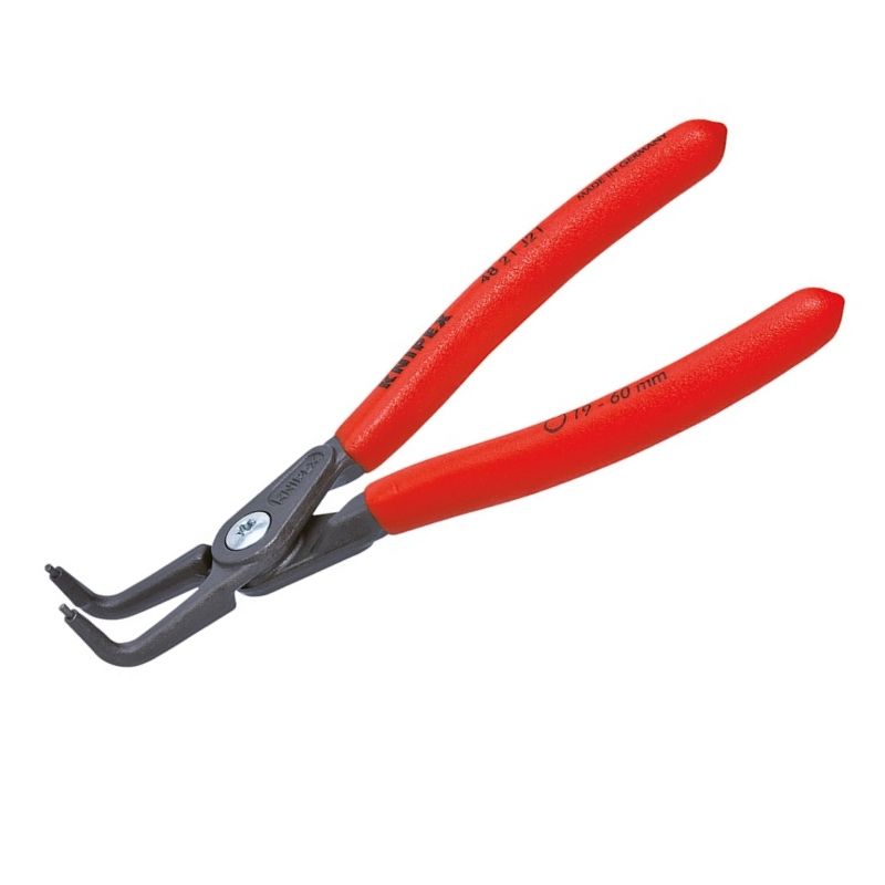 Щипцы прецизионные для внутренних стопорных колец Knipex KN-4821J21, черненые, 165 mm