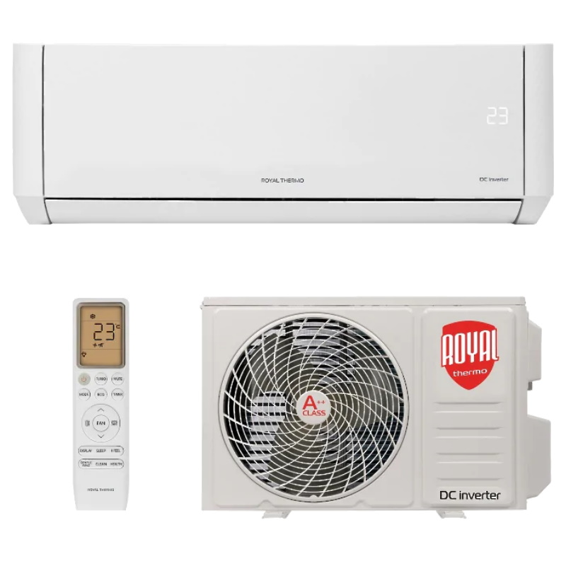 Сплит-система инверторного типа Royal Thermo Barocco DC RTBI-18HN8_V2/white НС-1689541, комплект в Твери