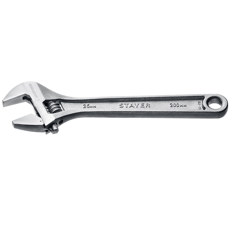 Разводной ключ Stayer MAX-Force 2725-20, 200/25 мм в Череповце