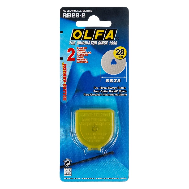Лезвие Olfa OL-RB28-2 специальное, круговое, 28 мм, 2 шт. в Кинешме